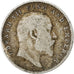 INDIA-BRITISH, Edward VII, 2 Annas, 1907, Silver, VF(20-25), KM:505