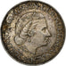 Países Baixos, Juliana, 2-1/2 Gulden, 1961, Prata, AU(50-53), KM:185