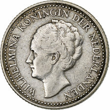 Netherlands, Wilhelmina I, 1/2 Gulden, 1922, Silver, EF(40-45), KM:160