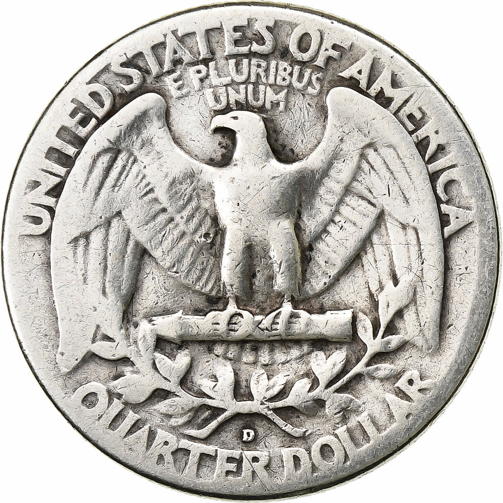 United States, Quarter, Washington Quarter, 1948, U.S. Mint, Silver, VF(20-25)