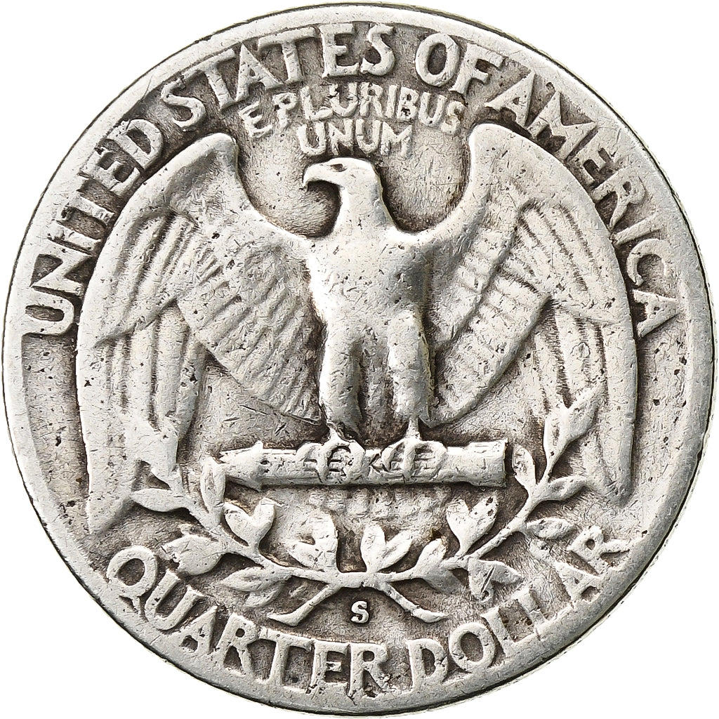 États-Unis, Quarter, Washington Quarter, 1953, U.S. Mint, Argent, TB+, KM:164