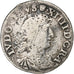 Francia, Louis XIV, 4 Sols, 4 Sols dits « des Traitants », 1677, Lyon