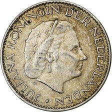 Netherlands, Juliana, Gulden, 1964, Silver, EF(40-45), KM:184