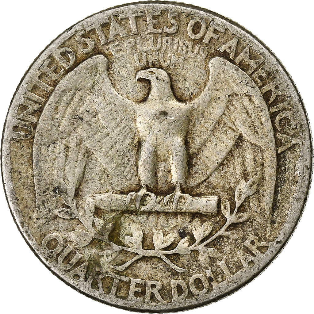 Estados Unidos, Quarter, Washington Quarter, 1940, U.S. Mint, Plata, BC+, KM:164