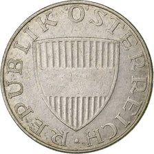 Austria, 10 Schilling, 1966, Srebro, AU(50-53), KM:2882