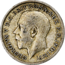 Great Britain, George V, 6 Pence, 1914, Silver, EF(40-45), KM:815