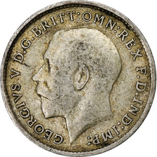 Great Britain, George V, 6 Pence, 1913, Silver, EF(40-45), KM:815