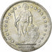 Suiza, Franc, 1961, Bern, Plata, EBC, KM:24