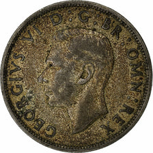 Great Britain, George VI, 1/2 Crown, 1942, Silver, EF(40-45), KM:856