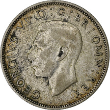 Great Britain, George VI, Florin, Two Shillings, 1942, Silver, EF(40-45), KM:855