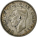 Gran Bretagna, George VI, Florin, Two Shillings, 1942, Argento, BB, KM:855