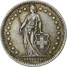 Switzerland, 2 Francs, 1958, Bern, Silver, AU(55-58), KM:21