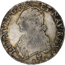 France, Louis XVI, Ecu, Écu aux branches d'olivier, 1790, Bayonne, Silver