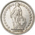 Suiza, 2 Francs, 1922, Bern, Plata, MBC, KM:21