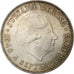 Netherlands, Juliana, 10 Gulden, 1973, Silver, AU(55-58), KM:196