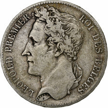 Belgium, Leopold I, 5 Francs, 5 Frank, 1847, Silver, VF(30-35), KM:3.2