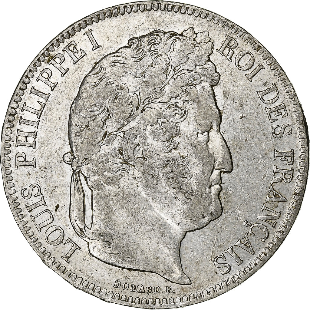 Frankrijk, 5 Francs, Louis-Philippe, 1842, Lille, Zilver, FR+, KM:749.13