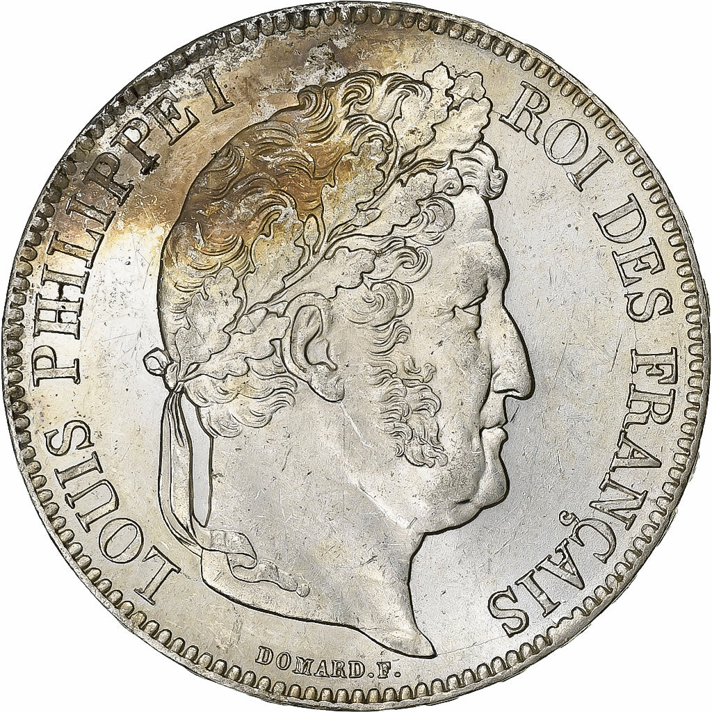 France, 5 Francs, Louis-Philippe, 1840, Rouen, Silver, AU(50-53), KM:749.2