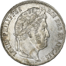 France, 5 Francs, Louis-Philippe, 1834, Paris, Silver, EF(40-45), KM:749.1