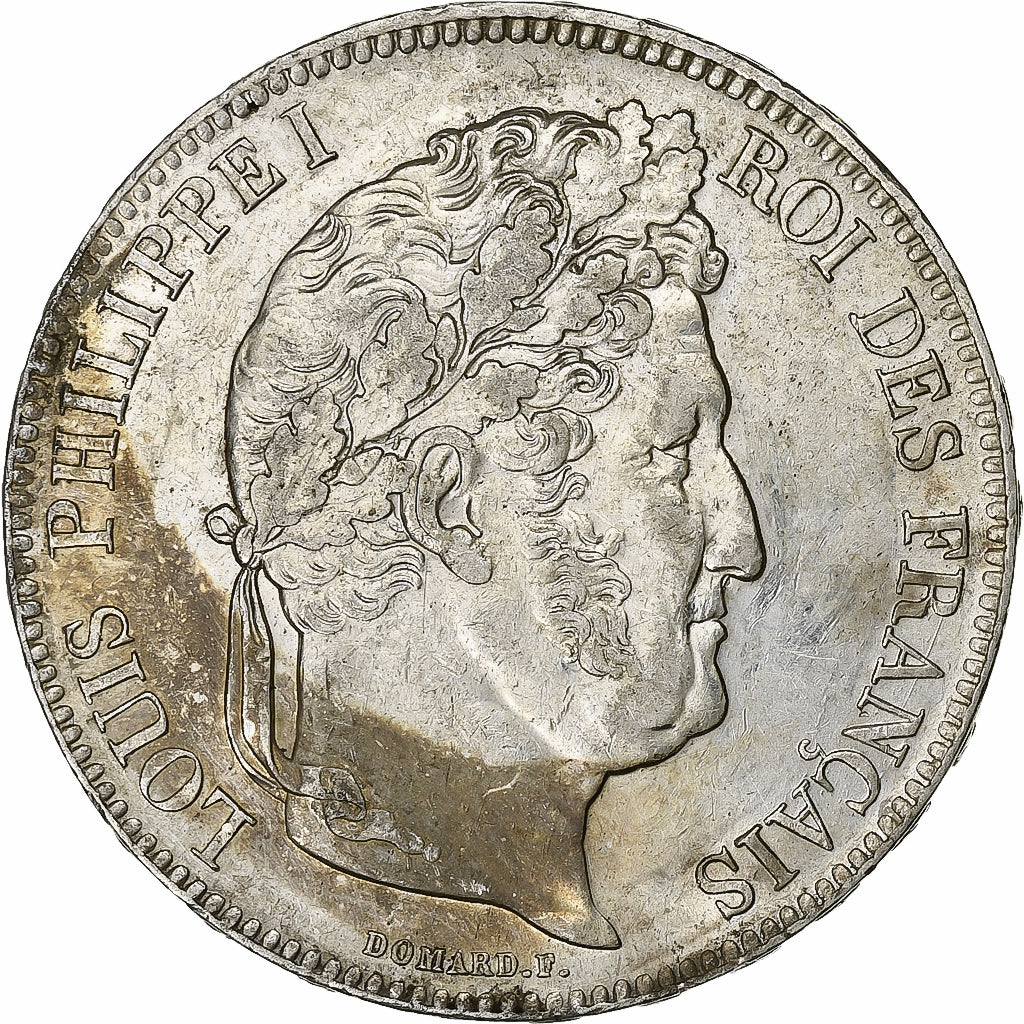 Francia, 5 Francs, Louis-Philippe, 1834, Lille, Argento, BB+, KM:749.13