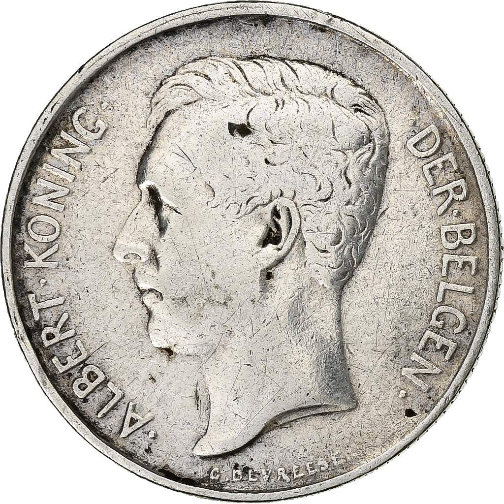 Belgium, 2 Francs, 2 Frank, 1911, Silver, VF(30-35), KM:75