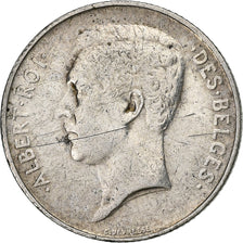 Belgia, Franc, 1914, Srebro, EF(40-45), KM:73.1
