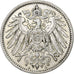 GERMANY - EMPIRE, Wilhelm II, Mark, 1905, Berlin, Silver, AU(55-58), KM:14