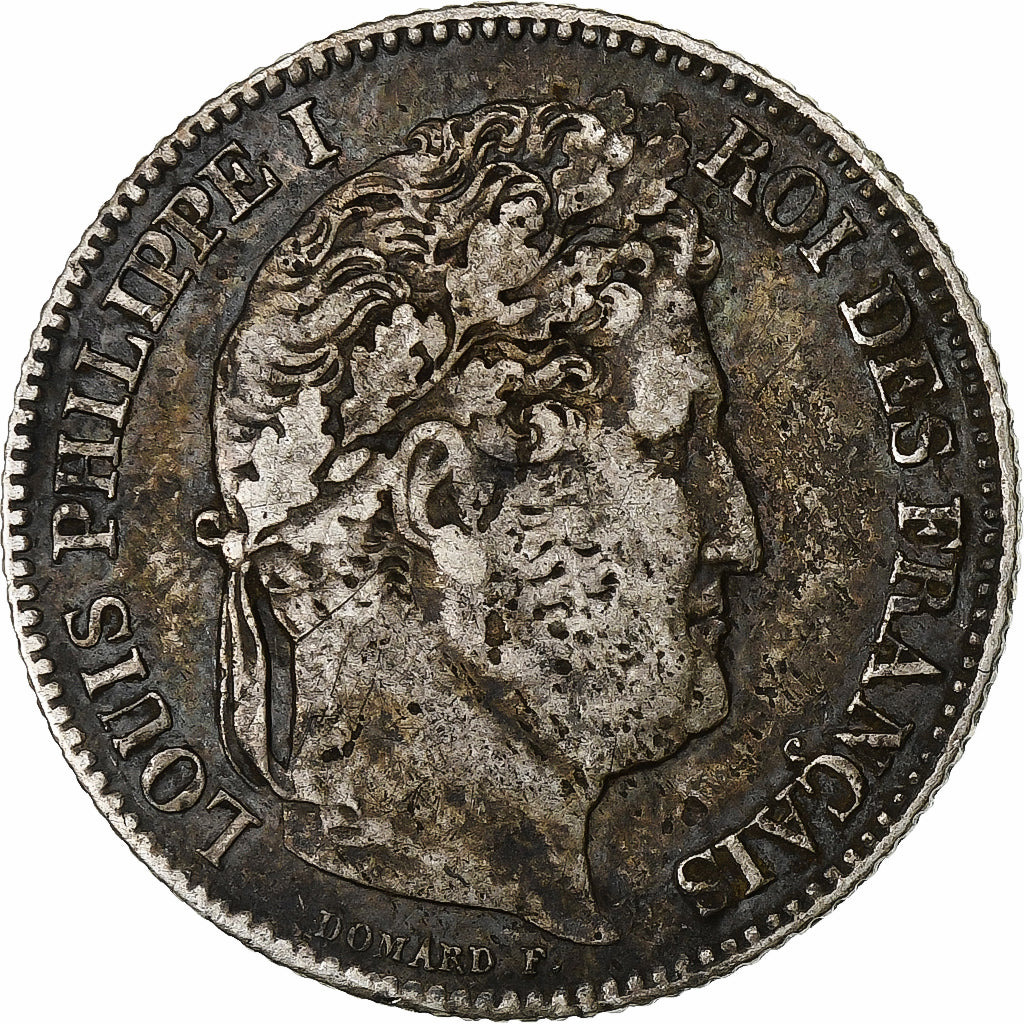 Francja, Franc, Louis-Philippe, 1834, Paris, Srebro, VF(30-35), KM:748.1