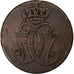 Denmark, Christian VII, Skilling, 1771, Copenhagen, Copper, VF(20-25), KM:616.1
