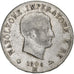 Italiaanse staten, KINGDOM OF NAPOLEON, Napoleon I, 5 Lire, 1808, Milan, Zilver