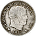 États italiens, KINGDOM OF NAPOLEON, Napoléon I, 5 Soldi,1813, Milan, Argent, TB