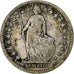 Schweiz, Franc, 1914, Bern, Silber, S, KM:24