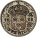 Suède, Gustaf V, 25 Öre, 1933, Stockholm, Argent, TB+, KM:785