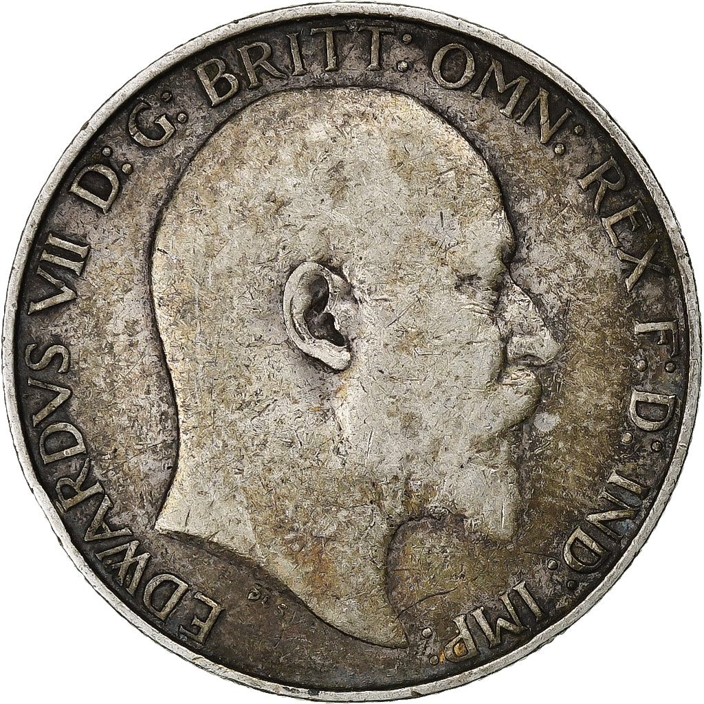 Great Britain, Edward VII, Florin, Two Shillings, 1904, London, Silver