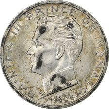 Monaco, Rainier III, 5 Francs, 1960, Argento, BB, KM:141