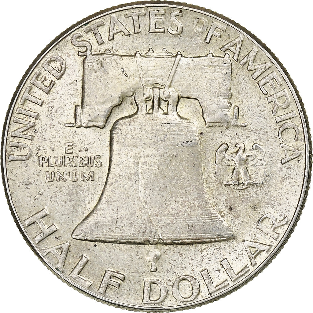 États-Unis, Half Dollar, Franklin Half Dollar, 1951, U.S. Mint, Argent, SUP