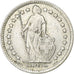 Suiza, 1/2 Franc, 1958, Bern, Plata, EBC, KM:23