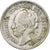 Paesi Bassi, Wilhelmina I, 10 Cents, 1936, Argento, BB+, KM:163