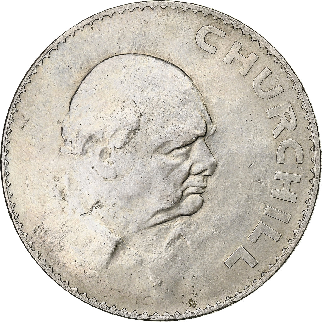 Great Britain, Elizabeth II, Crown, 1965, London, Copper-nickel, AU(50-53)