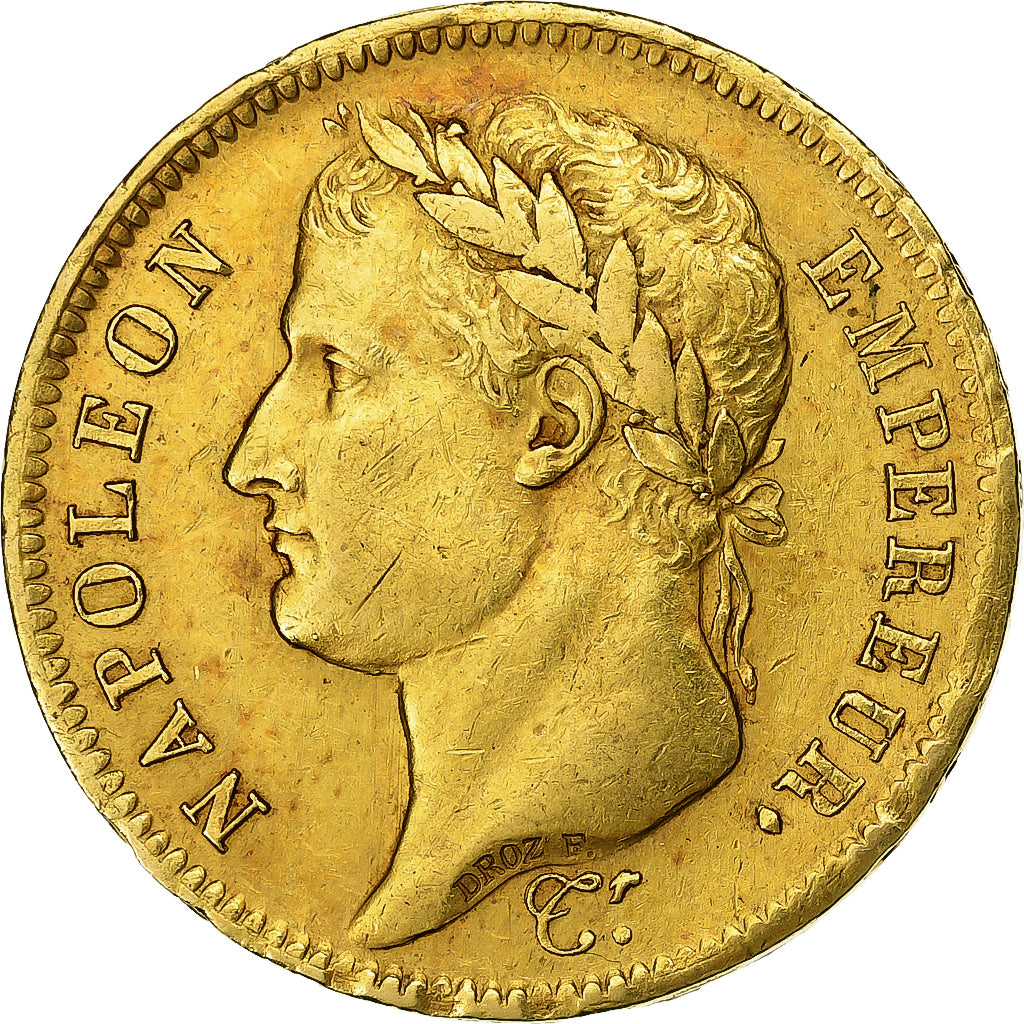 Frankreich, 40 Francs, Napoléon I, 1811, Paris, Gold, SS+, KM:696.1