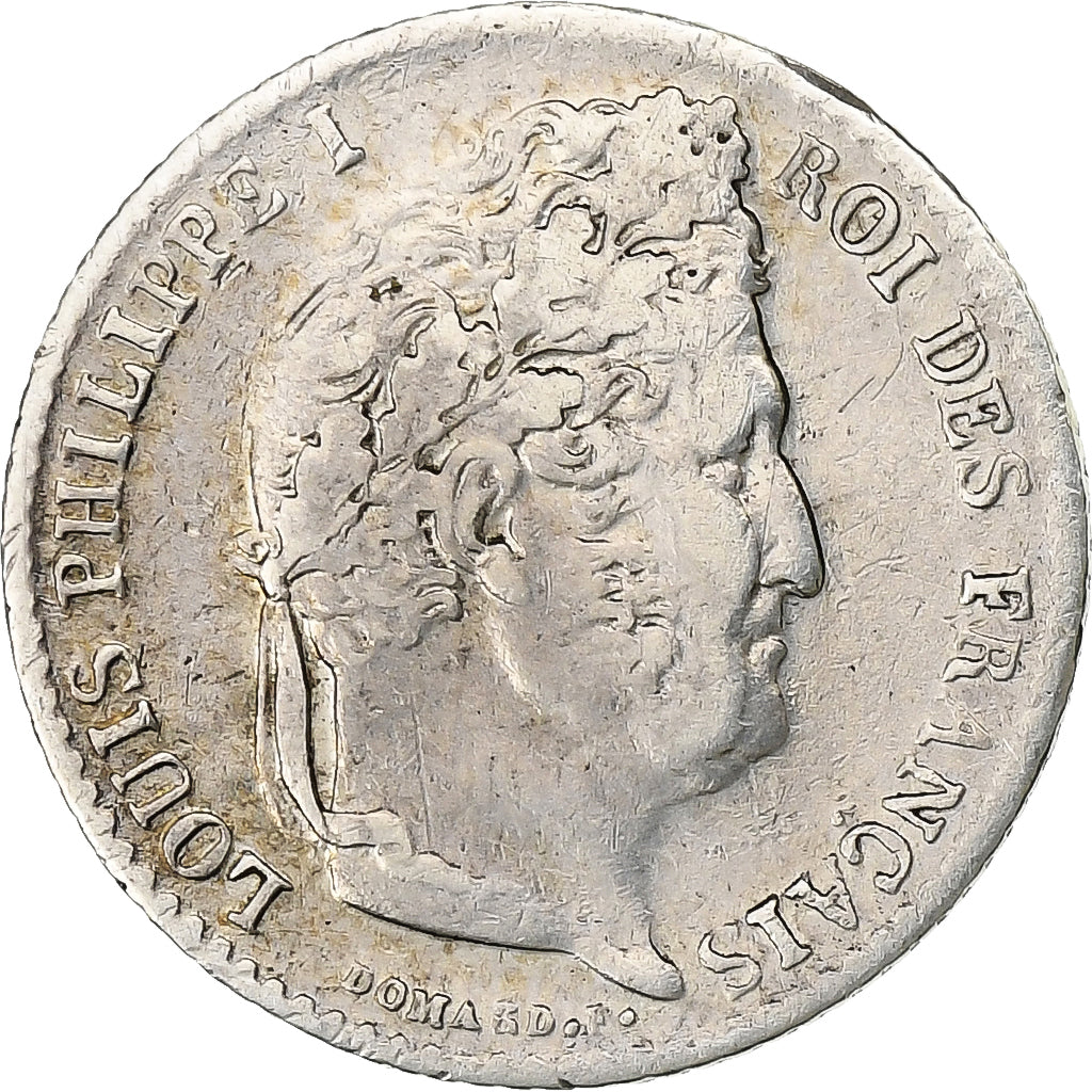 France, 1/4 Franc, Louis-Philippe, 1833, Lille, Argent, TTB, KM:740.13
