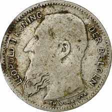 Belgien, 50 Centimes, 1909, Silber, S, KM:61.1