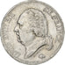 Francia, Louis XVIII, 5 Francs, Louis XVIII, 1821, Lille, Argento, BB, KM:711.13