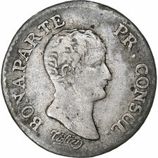 France, 1/4 Franc, Napoléon I, An 12, Paris, Silver, EF(40-45), KM:653.1
