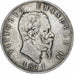 Italie, Vittorio Emanuele II, 5 Lire, 1871, Milan, Argent, TB+, KM:8.3