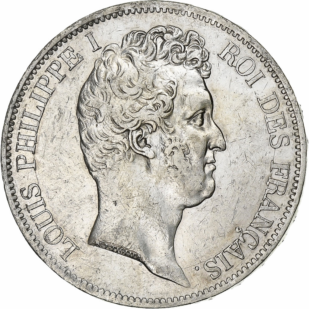 Francia, 5 Francs, Louis-Philippe, 1830, Paris, Argento, BB, KM:736.1
