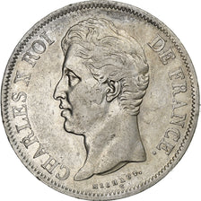 France, 5 Francs, Charles X, 1829, Rouen, Silver, EF(40-45), KM:728.2