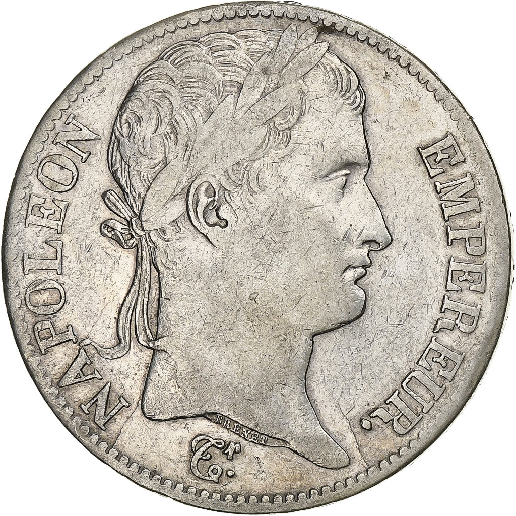 France, 5 Francs, Napoléon I, 1813, Paris, Argent, TB+, KM:694.1