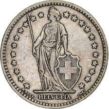 Svizzera, 2 Francs, 1944, Bern, Argento, BB, KM:21