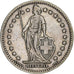 Svizzera, 2 Francs, 1944, Bern, Argento, BB, KM:21
